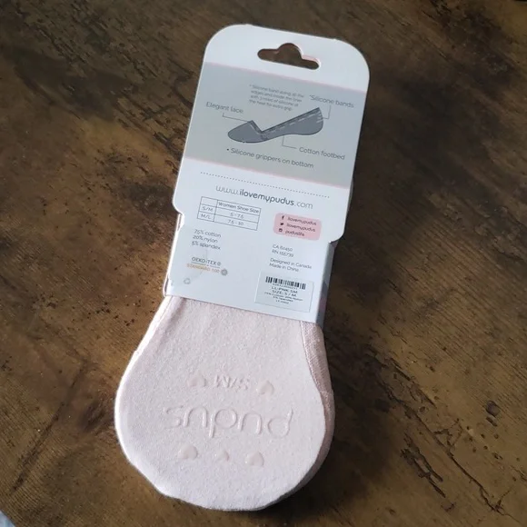 Pudus S/M Almost Naked | No-Show Lace Liner | 2-PackSize baby pink - Picture 4 of 6